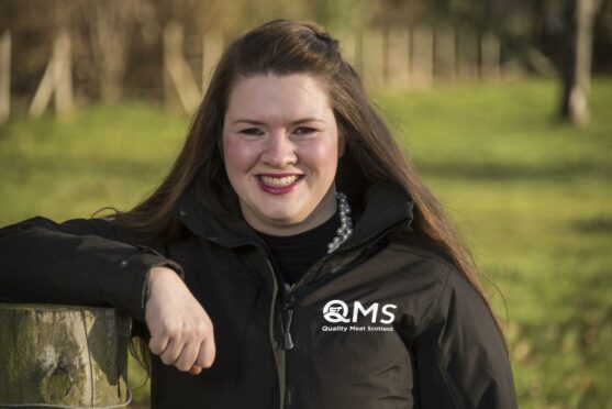 Quality Meat Scotland's new chief executive Sarah Millar.