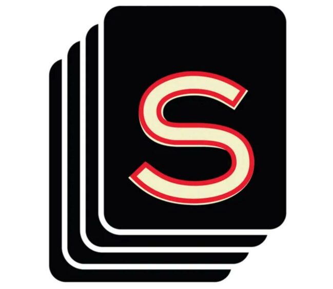 A layered logo with the letter S for Serial