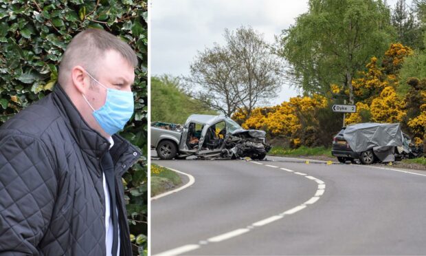 Shaun Munro has been jailed after killing a Moray pensioner in an A96 car crash. Supplied by Spindrift/Jasperimage