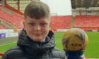 Scott Forsyth - the 9,000th member of Aberdeen FC's AberDNA Junior initiative.