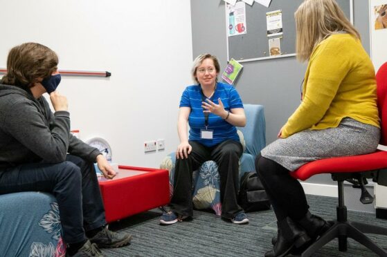 UHI Inverness provides support for students suffering from mental health issues. Supplied by UHI.