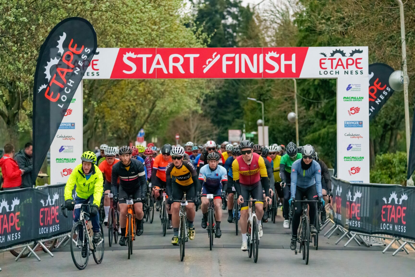 Record numbers tackle Etape Loch Ness - with riders from as far as ...