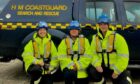 The youngest ever female station officer has taken charge of a Scottish island team on the Isle of Tiree. Supplied by HM Coastguard