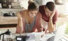 Couple preparing for tax year start