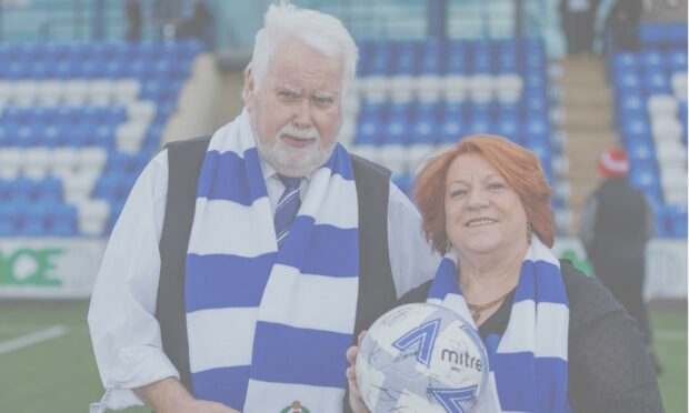 George and Rhonda Allan. Photo: Dave Cowe.