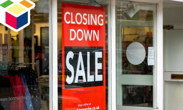Many town centre shops have closed down recently