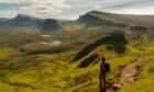 The Quiraing is a visitor hot spot on the Isle of Skye. Photograph supplied by Mattia Querci/Shutterstock.