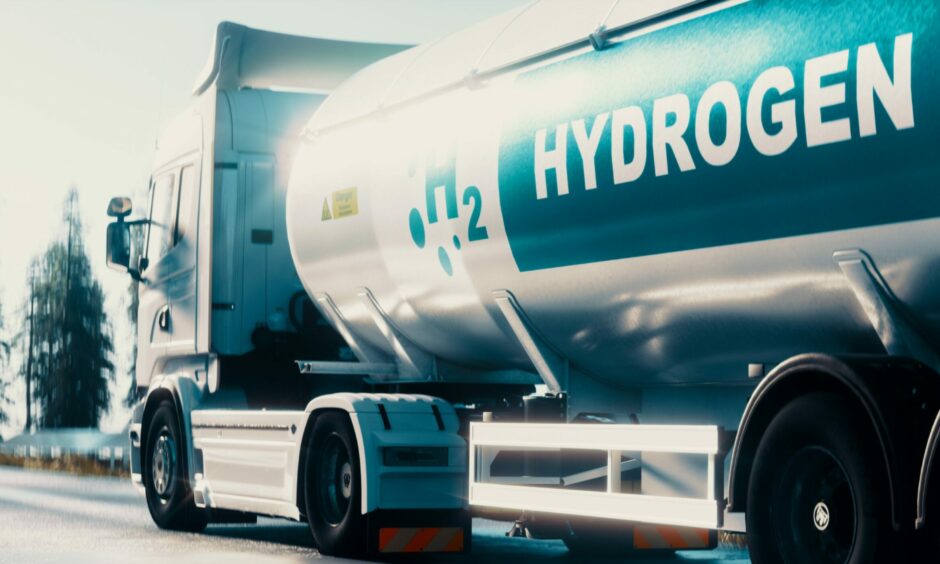 Hydrogen tanker.