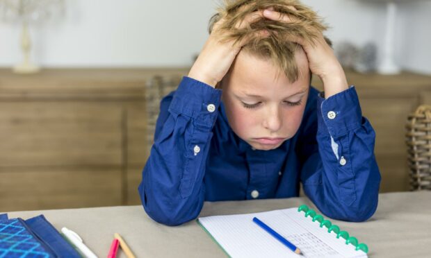 Schoolwork can be a source of stress for some children (Photo: mike mols/Shutterstock)