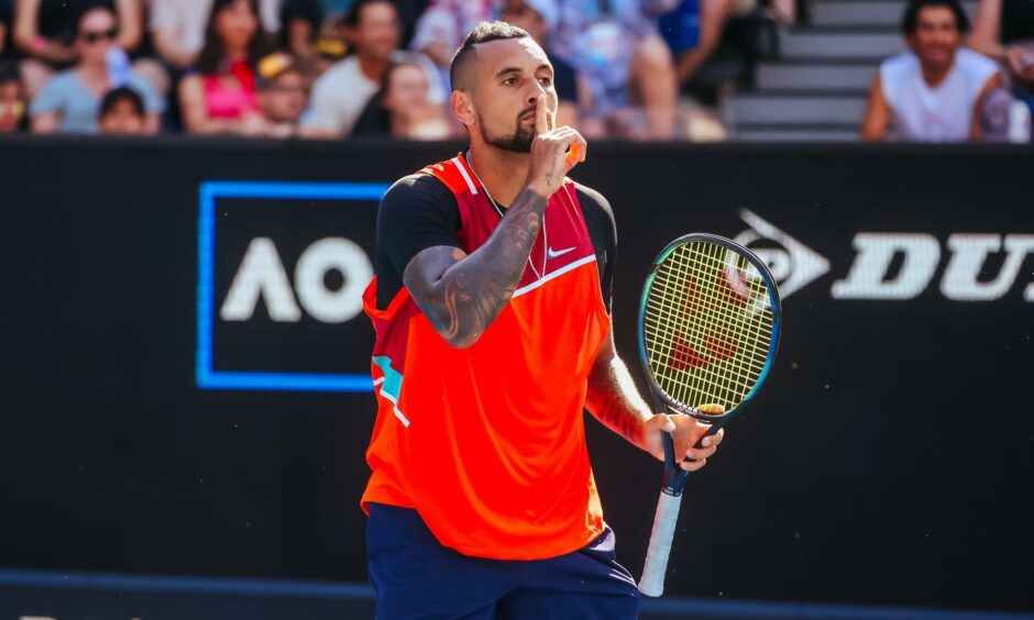 In recent months Nick Kyrgios has made headlines for getting angry and failing to keep his emotions in check on the court, explains an Aberdeen sports psychologist