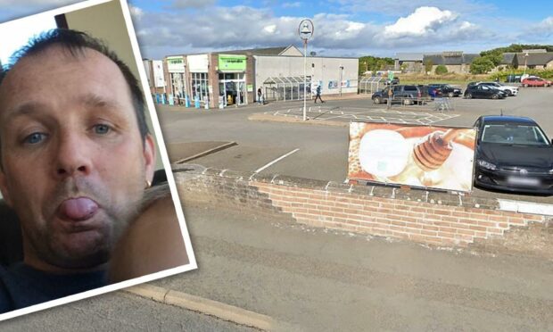 Christopher Farmer collided with a wall at Co-op in Wick