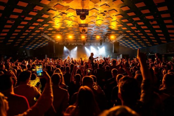 An audience at Glasgow Barrowlands. This venue will host many events in Scotland 2022
