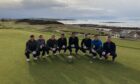 The UHI team won the Scottish student golf championship for the first time
