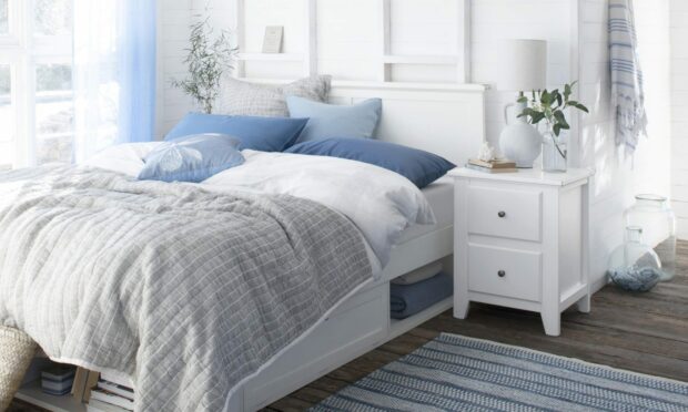Beach Retreat collection of soft furnishings from a selection at Next.
