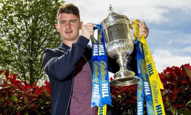 Aaron Doran won the Scottish Cup with ICT in 2015 with a final victory over Falkirk.