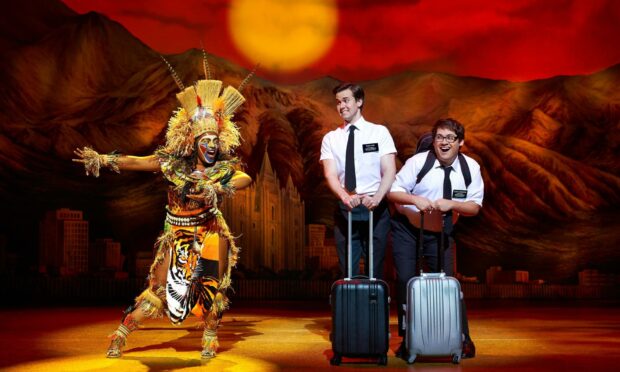 the book of mormon is on its way to aberdeen