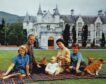 The Queen with the Duke of Edinburgh and their children at Balmoral Castle, the royal family's Scottish home for generations. (Photo by: Universal History Archive/Universal Images Group via Getty Images)