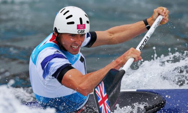 David Florence, pictured competing at the 2012 Olympics in London, has retired from canoeing