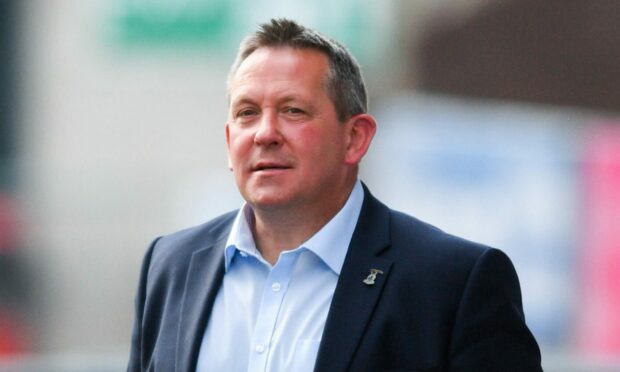 Inverness head coach Billy Dodds.