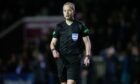 Referee Willie Collum sent off ICT's Danny Devine and Wallace Duffy at Arbroath on Friday.
