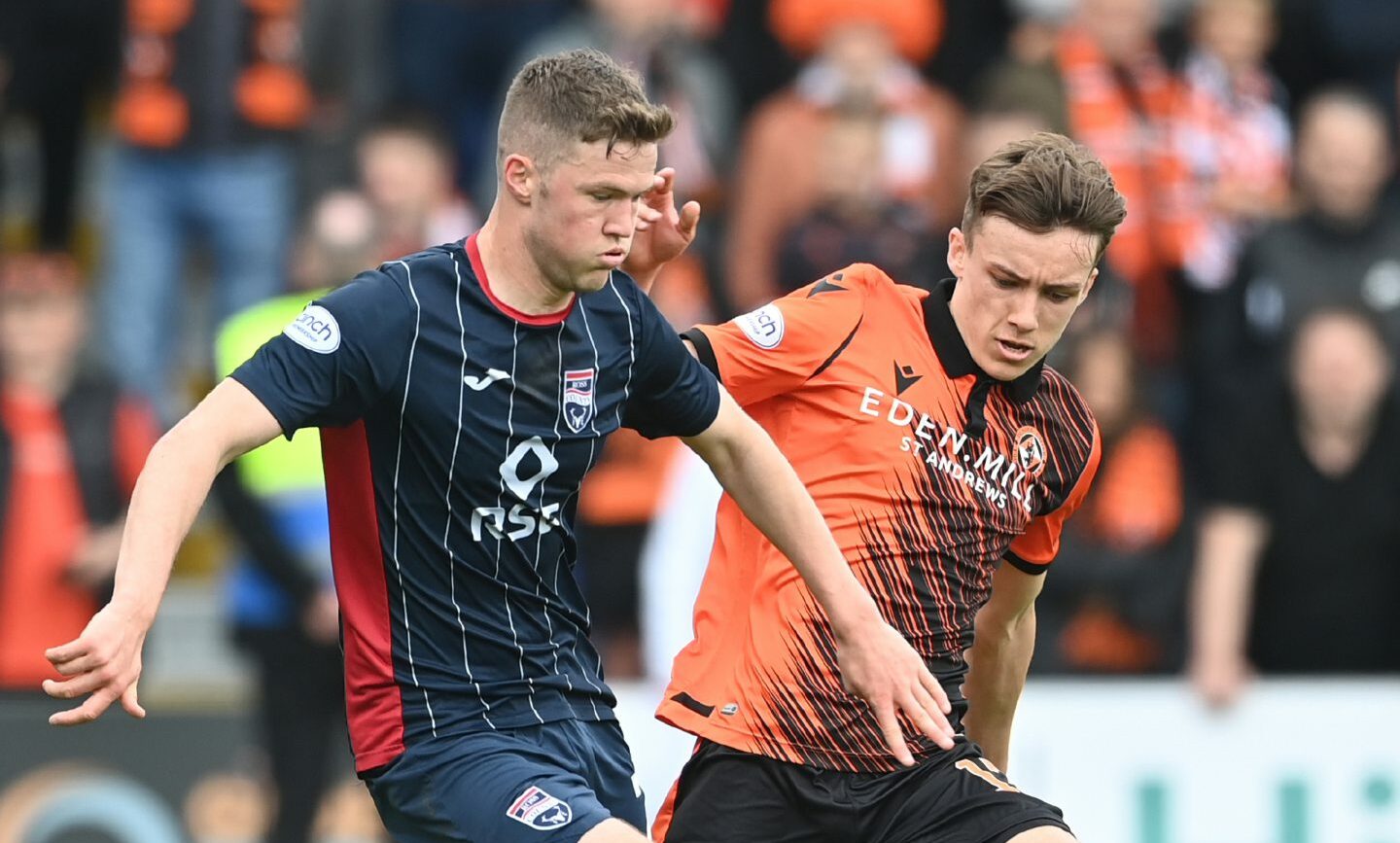 Blair Spittal in action for Ross County