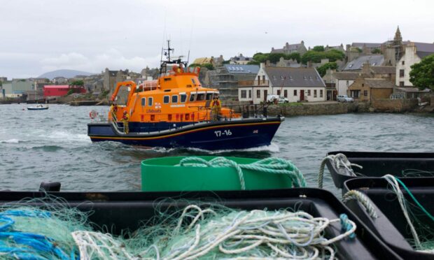 Stromness lifeboat.