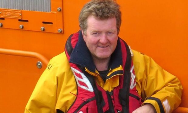 Kevin Kirkpatrick the coxswain at the RNLI in Stornoway has announced his retirement. Picture supplied by RNLI.
