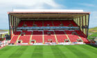 Pittodrie Stadium, Pittodrie Street, Aberdeen.  Picture by KENNY ELRICK