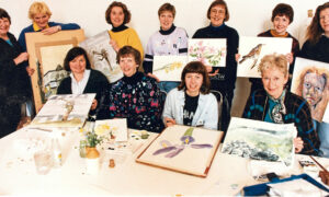 1991 - Aberdeen Art Gallery mounted a two-day painting workshop alongside a brush and paper exhibition.