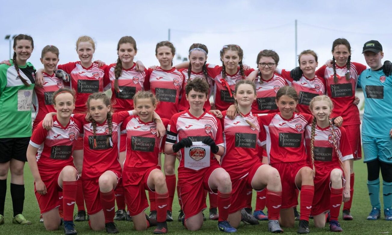 Aberdeen's Sports Awards 2023 Aberdeen FC Ladies U14s earn Team