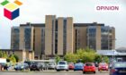 Raigmore Hospital in Inverness, where many women from across the north of Scotland must give birth due to a lack of resource at smaller maternity units. Photo by Gordon Lennox/DC Thomson