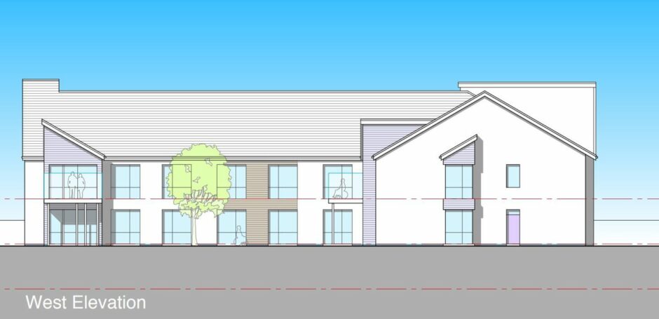 The new two-storey facility in Banchory would have provided care for up to 60 residents