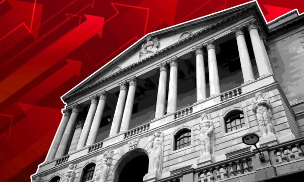 The Bank of England is putting up interest rates in response to growing inflation.