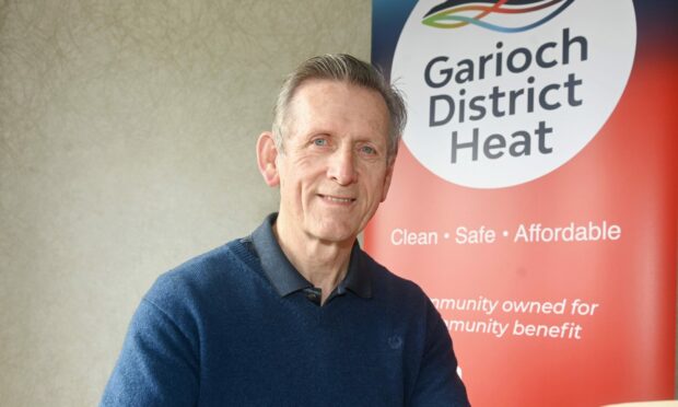 George Niblock chairman of Garioch District Heat. Picture by Chris Sumner