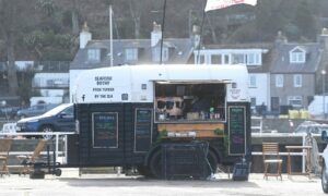 The Seafood Bothy has returned to the pier in Stonehaven. Photo: Chris Sumner/DCT Media.