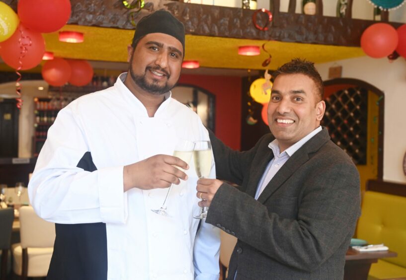 Narendre and Manoj first met almost 20 years ago on the Isle of Man.