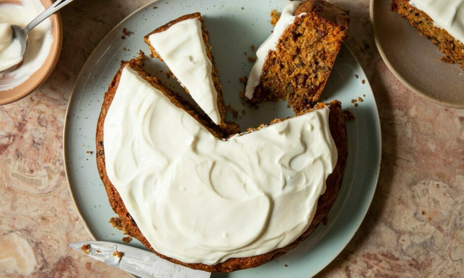 Low calorie carrot cake.