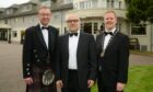 l-r Inverness Chamber of Commerce CEO Stewart Nicol, guest speaker Clive Coleman and chamber president Andrew Stott.