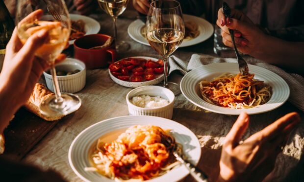 People having dinner: La Locanda is newest Italian restaurant in Aberdeen