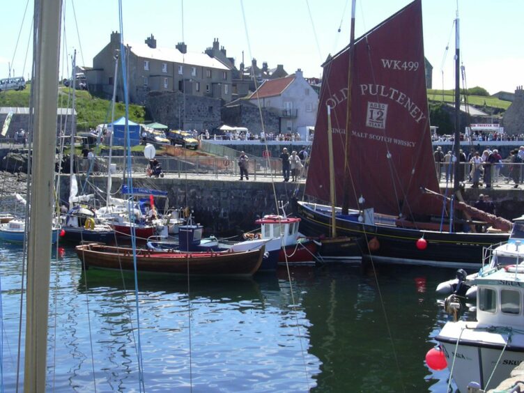 boats featured at the Portsoy boat festival