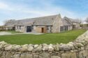 Handsome home: This converted steading in Bridge of Don features four bedrooms and three bathrooms.