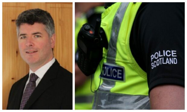 David Hamilton, chairman of the Scottish Police Federation.