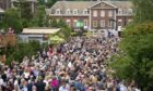 Crowds of visitors during this year's RHS Chelsea Flower Show at the Royal Hospital Chelsea, London.