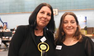 Frances Murray, left, and Susan Thomson, right, were both elected to Western Isles Council in 2022.