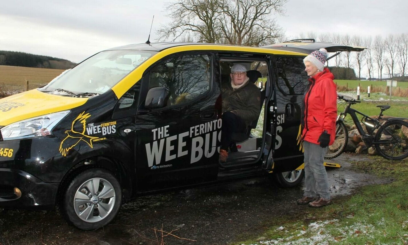 The electric 'Wee Bus' plugging the community back in