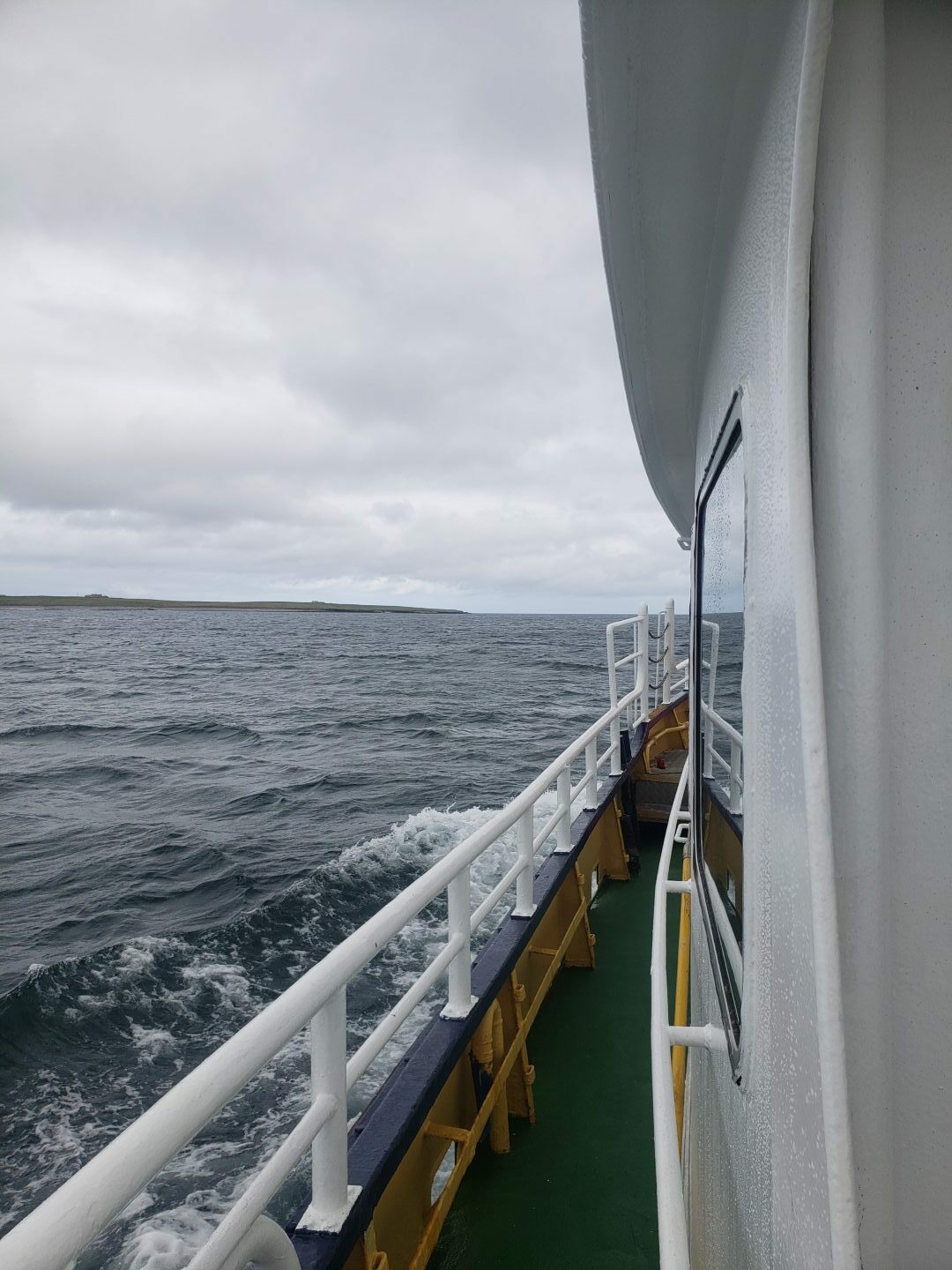 The ferry from Papay to Westray