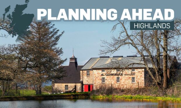 Plans are afoot for a mobile catering van and a reception at Glenmorangie