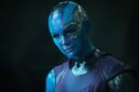 Karen Gillan as Nebula in Guardians of the Galaxy. Image: Jay Maidment ©Marvel 2014