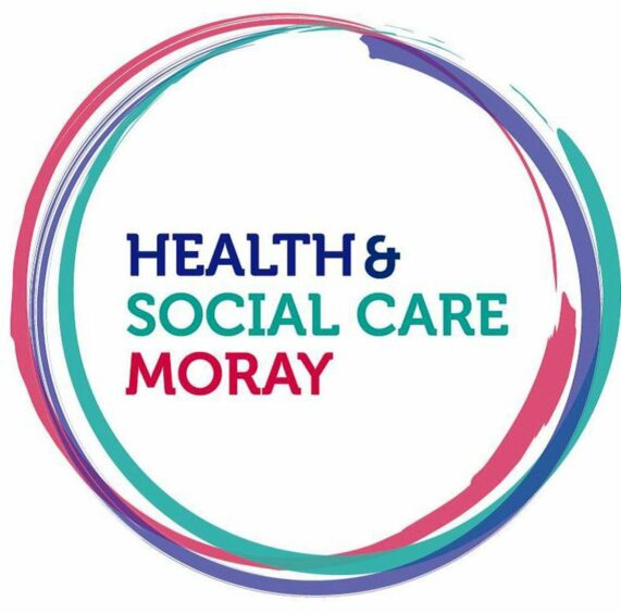 Health & Social Care Moray logo.