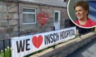 Nicola Sturgeon promised to reopen Insch War Memorial Hospital ahead of last year's Holyrood elections.